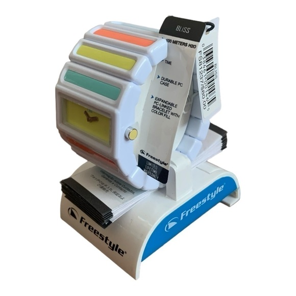 NIB FREESTYLE The Bliss Watch Water Resistant Elastic Band Colorblock Wristwatch - Picture 6 of 16